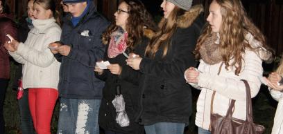 Csíkiak a marosvásárhelyiekért