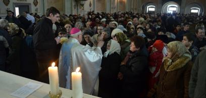 Betegek és idősek zarándoklata a csíksomlyói kegyhelyre