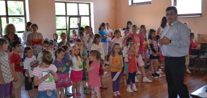 Vakációs bibliahét a gyergyószentmiklósi Szent István plébánián