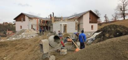 Zajlanak a munkálatok a Kolping-háznál Zajlanak a munkálatok a Kolping-háznál