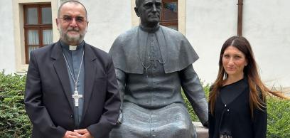 Erdélyi körúton Márton Áron püspök szentté avatási ügyének posztulátora Erdélyi körúton Márton Áron püspök szentté avatási ügyének posztulátora