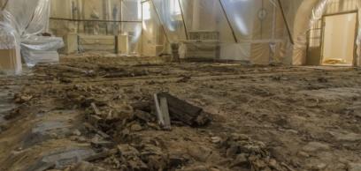 Felújítás a csíkszentmártoni templomban