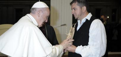 Csíksomlyót képviselve a Vatikánban