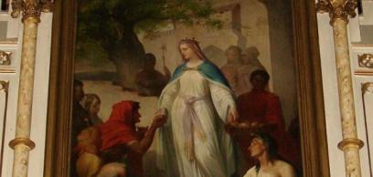 A karitatív szeretet szentje 