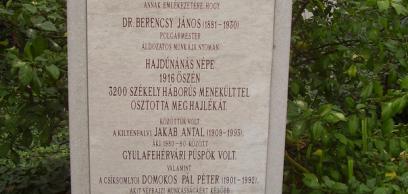 Az 1916-os székely menekülés és befogadás centenáriuma Hajdúnánáson