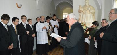 Gróf Majláth Gusztáv Károly püspökről emlékeztek meg Gyulafehérváron