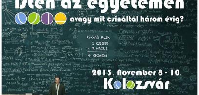 Kolozsvár a helyszíne az idei őszi Országos Katolikus Egyetemista Találkozónak (OKET)  Kolozsvár a helyszíne az idei őszi Országos Katolikus Egyetemista Találkozónak (OKET)