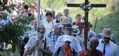 Élő Rózsafüzér Zarándoklat Udvarhelyen