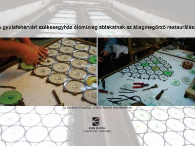 2014 folyamán megvalósított munkálatok a gyulafehérvári székesegyház restaurálásánál