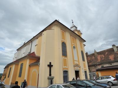 A háromszáz esztendős nagyszebeni ferencrendi templom újramegáldása 