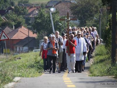 Élő Rózsafüzér Zarándoklat Udvarhelyen
