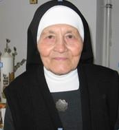 Elhunyt Gergely Berta, M. Konradilla ferencrendi nővér