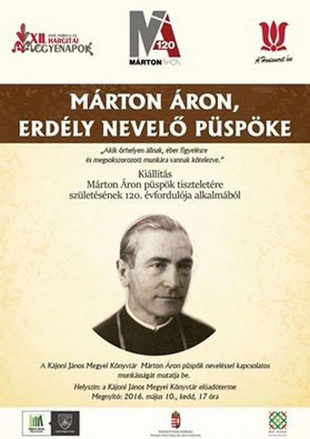Márton Áron, Erdély nevelő püspöke - kiállítás Csíkszeredában Márton Áron, Erdély nevelő püspöke - kiállítás Csíkszeredában