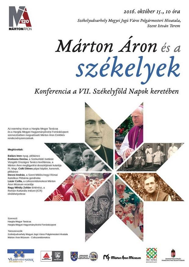 Márton Áron konferencia Székelyudvarhelyen